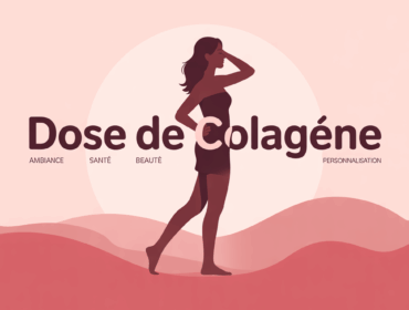 Silhouette femme dose de collagene personnalisation sante beaute