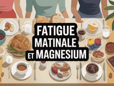 Petit-déjeuner familial convivial avec aliments riches en magnésium