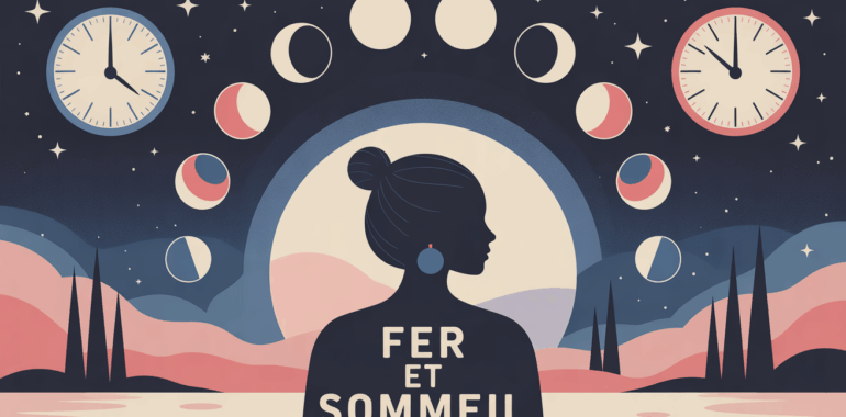 visuel fer et sommeil femme nuit jour