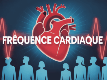 coeur lumineux frequence cardiaque silhouettes ages