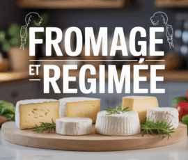 plateau de fromages légers sur balance pour régime