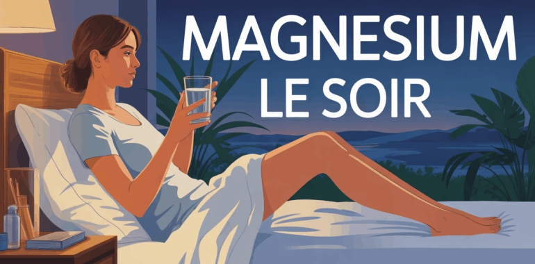 magnesium le soir femme reconversion professionnelle