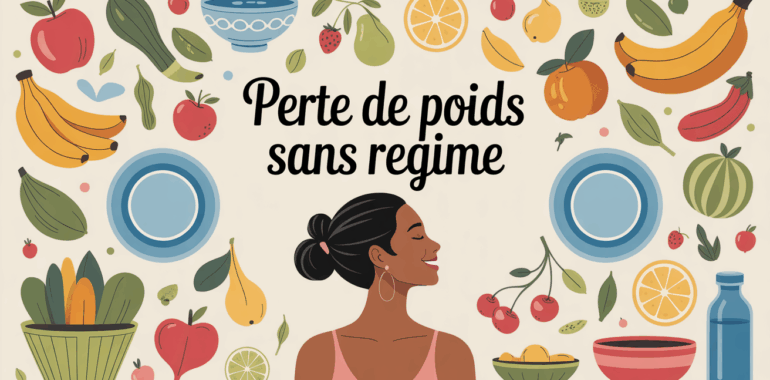 perte de poids sans regime fruits legumes assiette equilibree