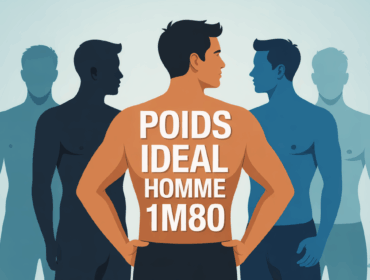 Silhouettes hommes morphologies poids ideal homme 1m80