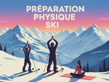 preparation physique ski echauffement skieurs montagne