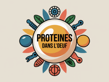 Illustration oeuf entier ouvert nutrition et energie proteines