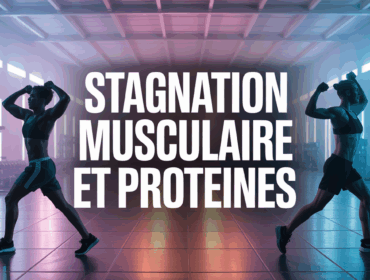 scène énergie salle de sport stagnation musculaire protéines