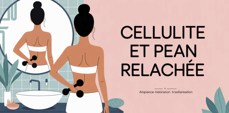 femme de dos avec appareil massage contre cellulite peau relachee