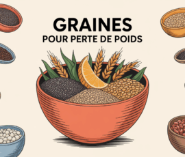 Graines pour perte de poids bol doseuses
