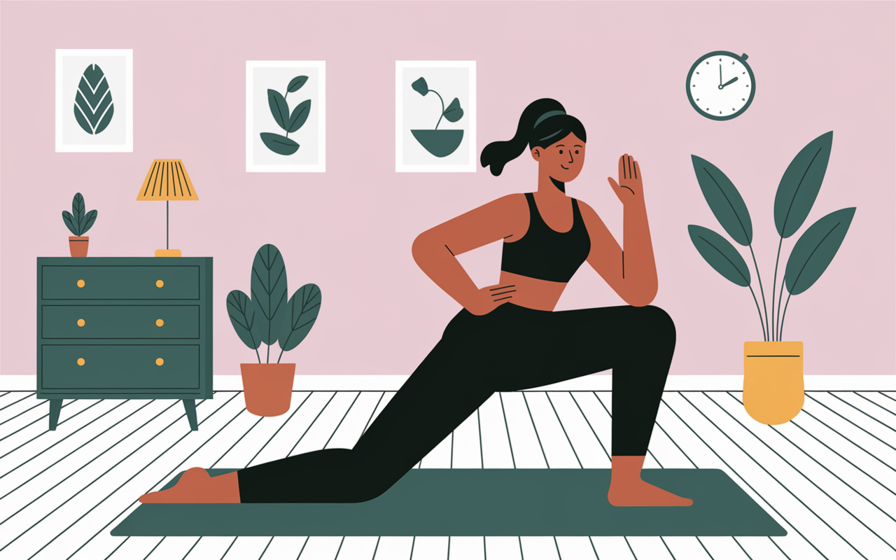 Exercices perte bas du ventre femme au sol