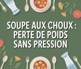 illustration table familiale soupe aux choux perte de poids
