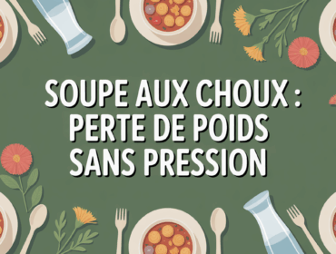 illustration table familiale soupe aux choux perte de poids