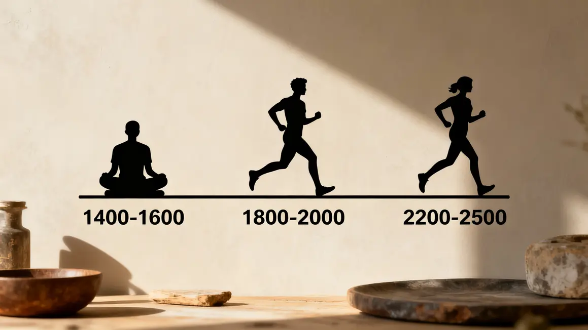 Tableau apports caloriques perte de poids hommes femmes