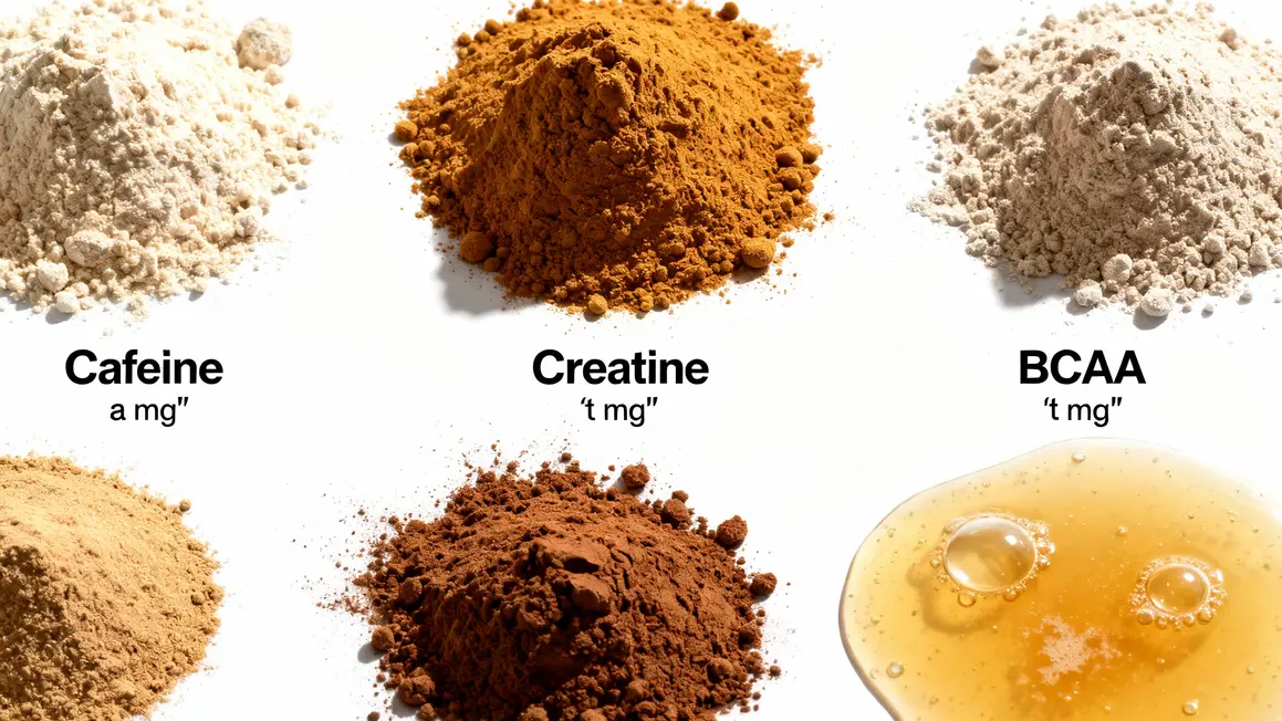 Poudres et liquides dosés pour preworkout maison