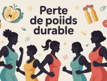 avant et apres perte de poids silhouettes femmes et objets sains