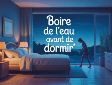 boire de l eau avant de dormir dans une chambre paisible