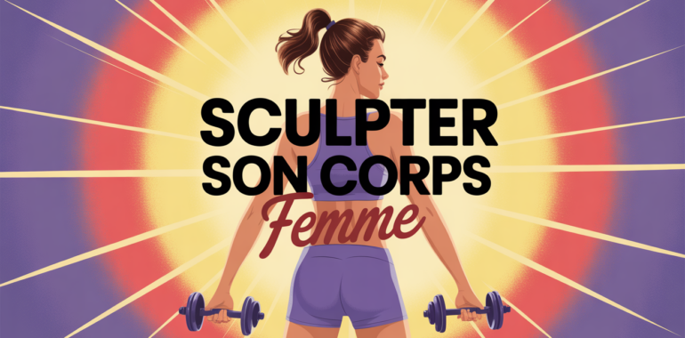 femme sport sculpter corps vue dos