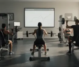 scène musculation graphique taux creatinine
