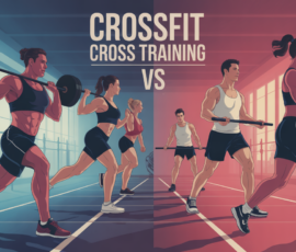 cross training vs crossfit silhouettes sportives en mouvement
