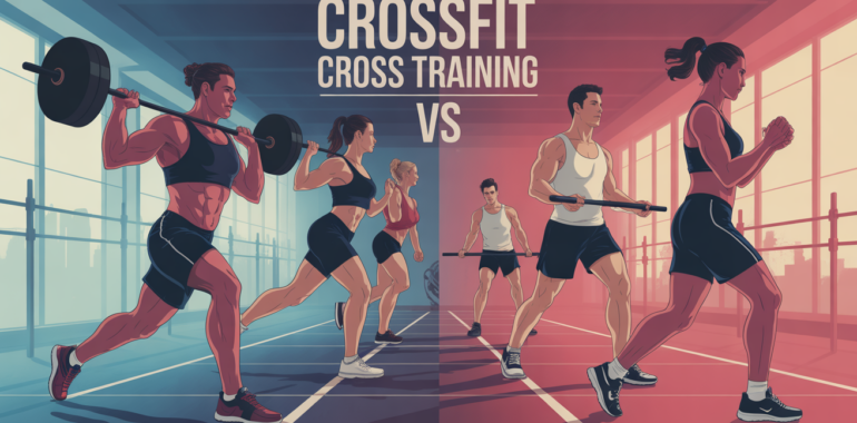 cross training vs crossfit silhouettes sportives en mouvement