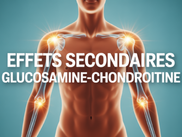 Illustration effets secondaires glucosamine chondroitine sur articulations