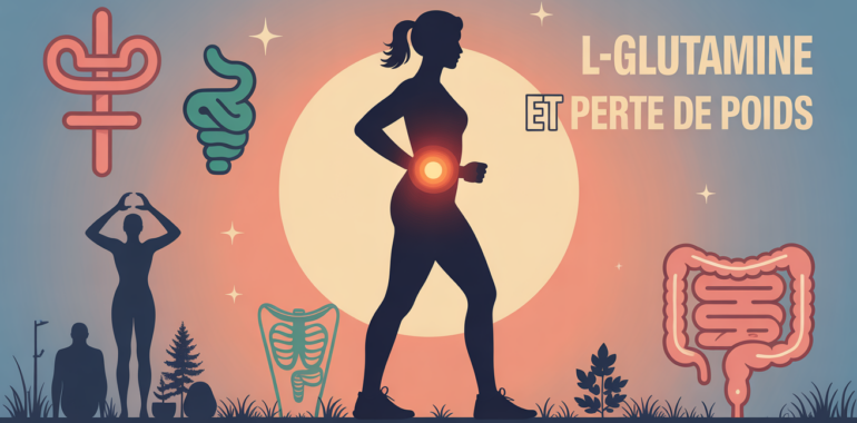 l-glutamine perte de poids illustration bien-être
