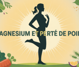 magnesium et perte de poids silhouette femme legumes supplements