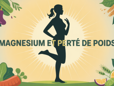magnesium et perte de poids silhouette femme legumes supplements