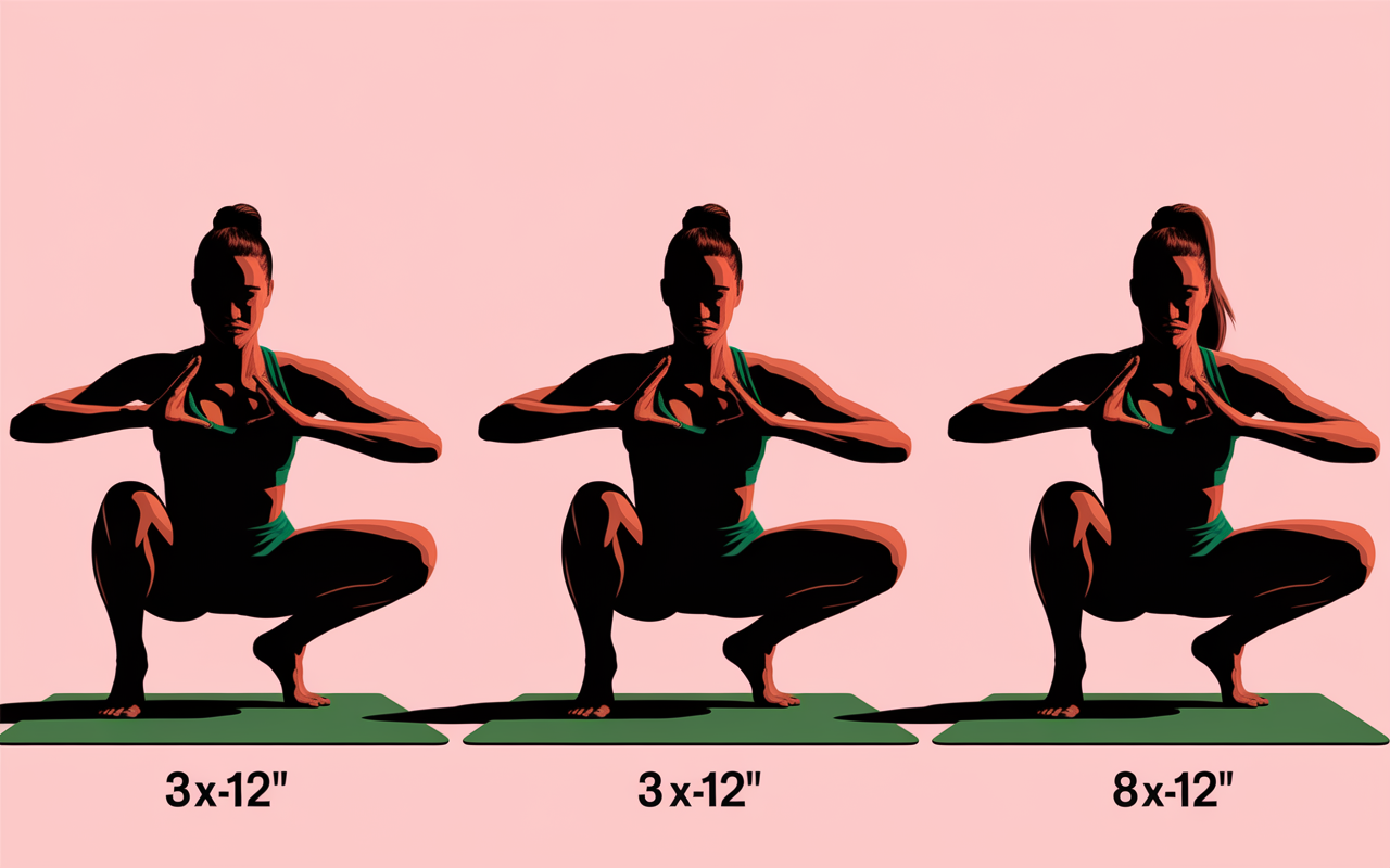 musculation exercice femme debutante squat fente pompes
