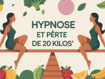 silhouettes sur balance perdre 20 kilos avec l hypnose