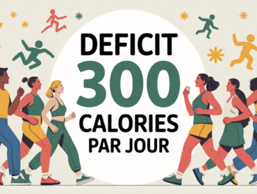 perdre 300 calories par jour pendant 1 mois silhouettes marche