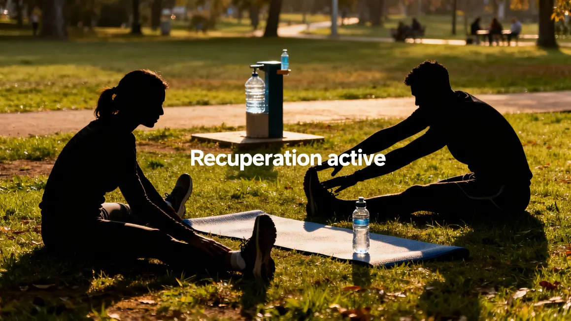 Runners étirements récupération VMA