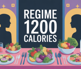 table regime a 1200 calories plats sains modernes