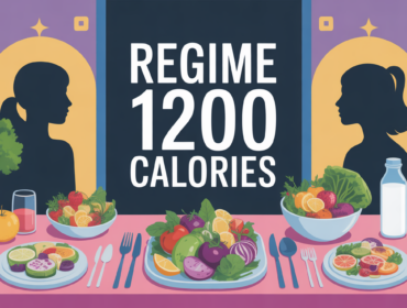 table regime a 1200 calories plats sains modernes