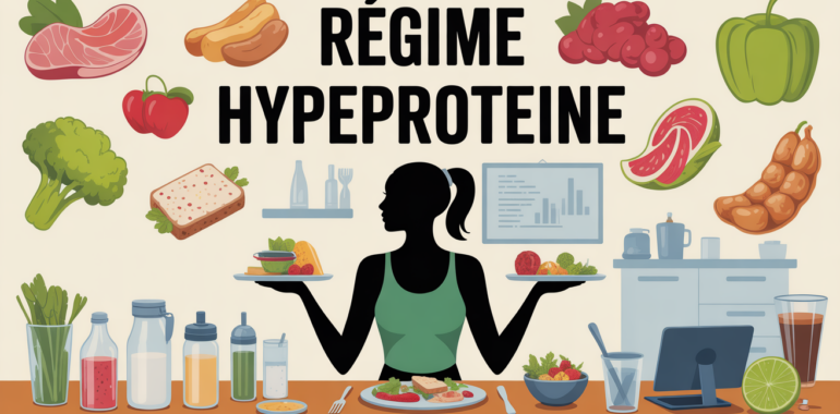 regime hyperproteine menu type femme entre cuisine bureau