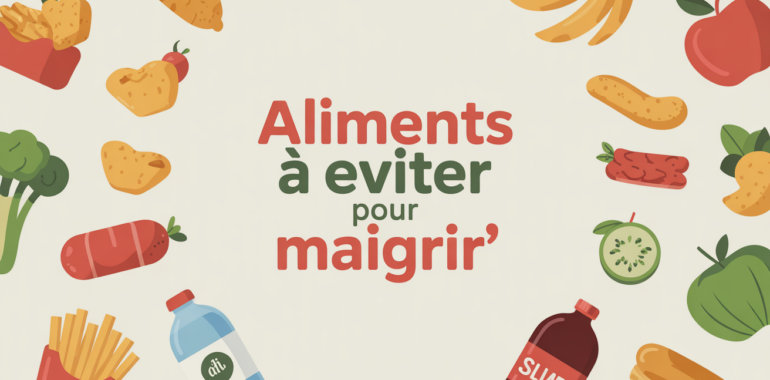 10 aliments a eviter pour maigrir image balance