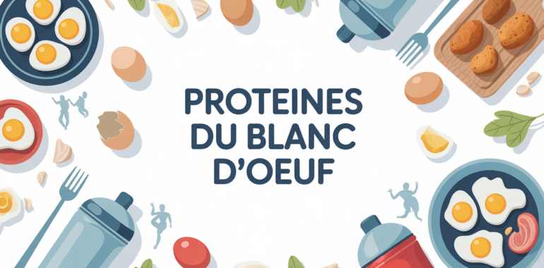image blanc d oeuf proteine stylisee