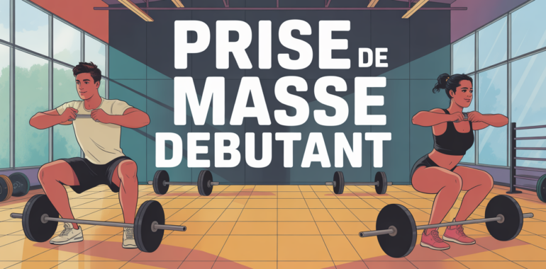 programme prise de masse debutant homme femme salle de sport