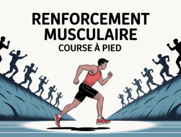 illustration renforcement musculaire course a pied coureur piste