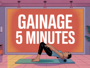 5 min de gainage par jour resultat silhouette illustration