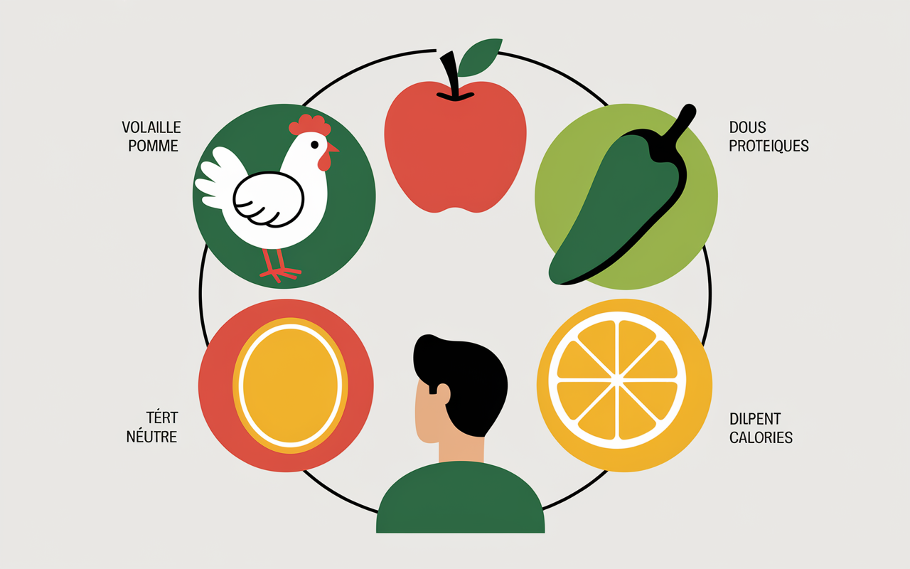 illustration aliments brûle graisse les plus connus