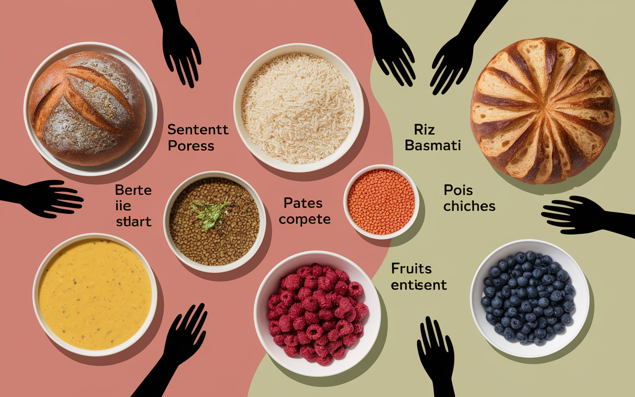 aliments riches en glucides a eviter IG alternatives complètes