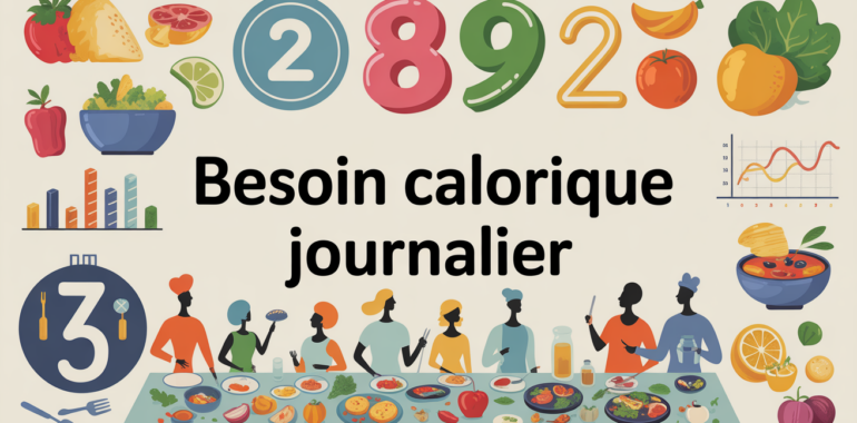 Calcul besoin journalier calories alimentation