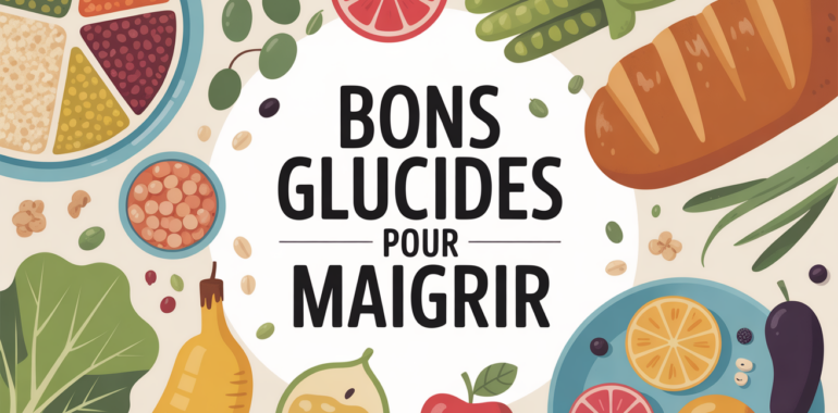 assiette colorée bons glucides pour maigrir