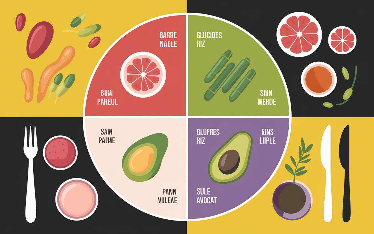 Assiette calcul calories prise de masse ratio macronutriments