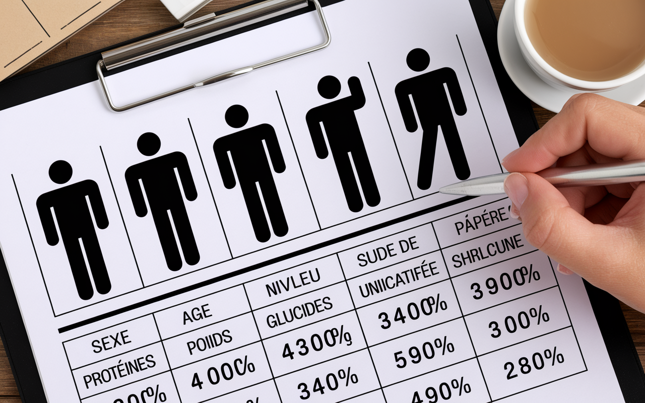 calculateur de macros gratuit formulaire résultats personnalisés