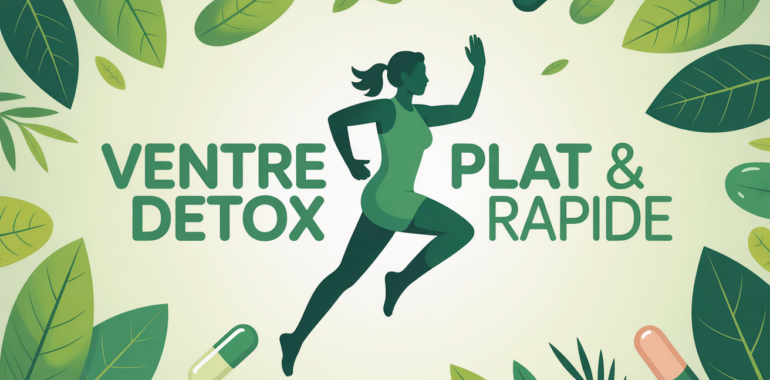 cleaner detox silhouette energique feuilles vertes