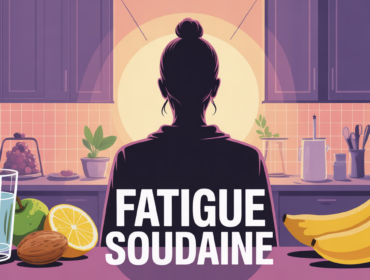 fatigue soudaine et comment avoir de l energie rapidement illustration moderne