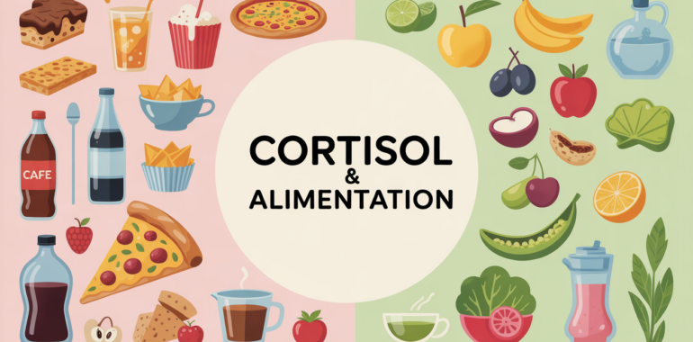table aliments cortisol a eviter et sains