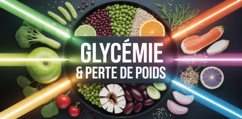 assiette equilibree illustrant faire baisser la glycemie perte de poids